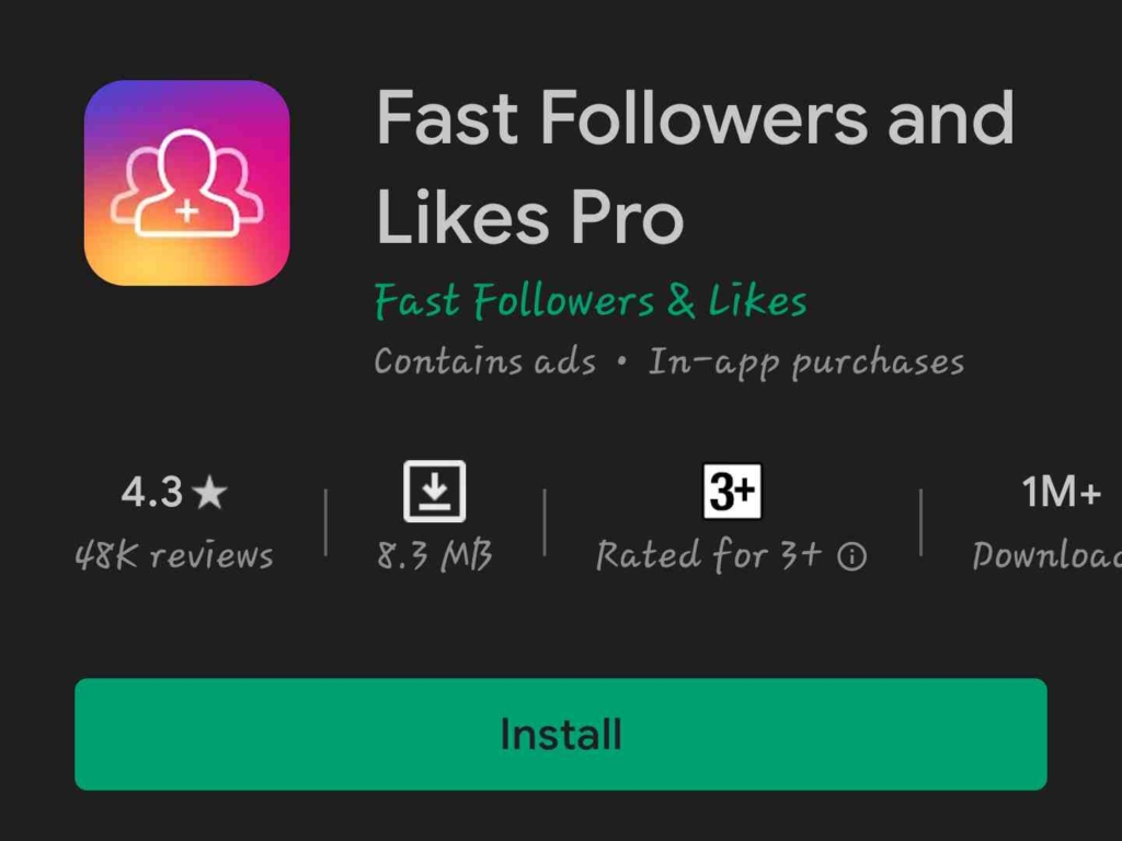 Fast Followers and Likes Pro Apk