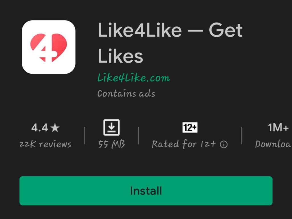 Like 4 Like App