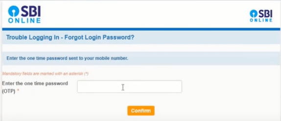 verify your registered mobile number using otp